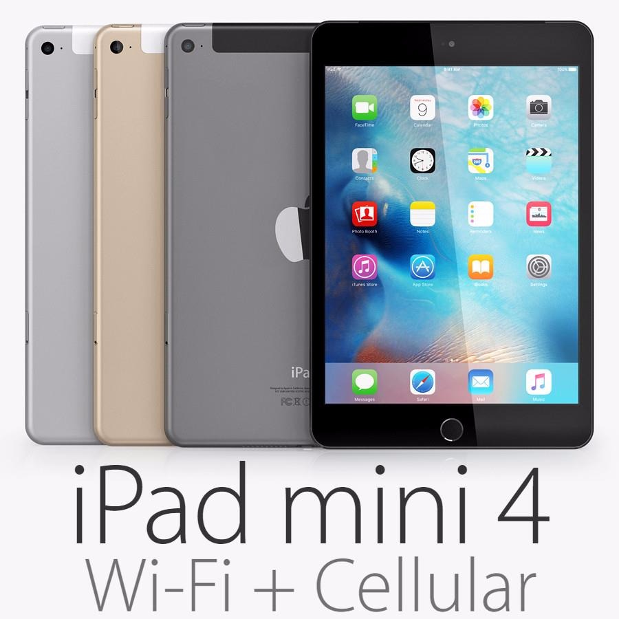 Apple iPad mini4 Cellularモデル 64GB - タブレット
