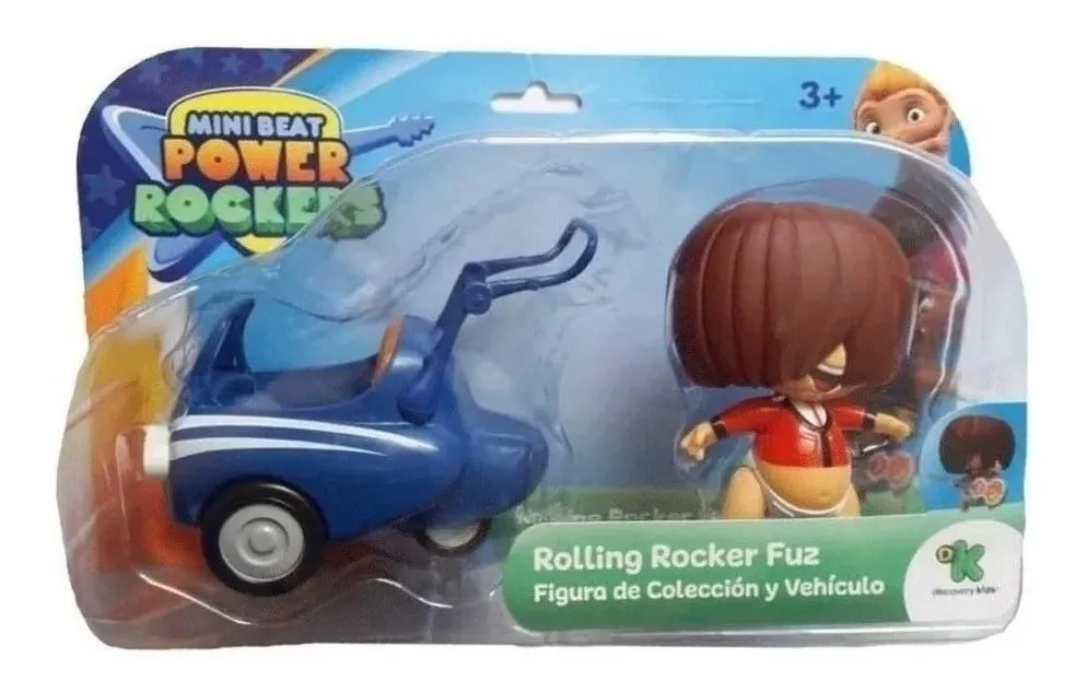 muñecos mini beat power rocker