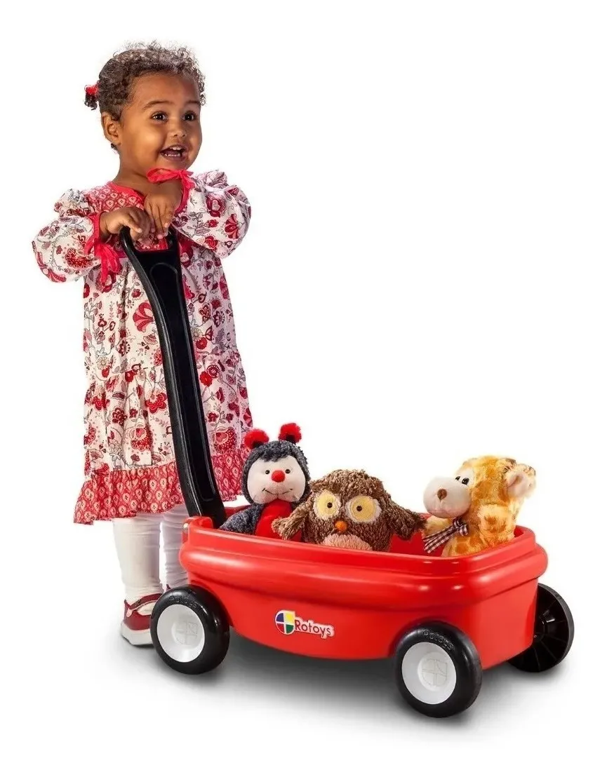 carrito de arrastre para niños