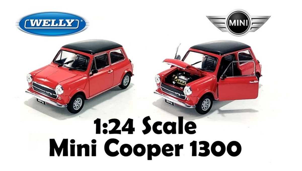 Welly 1:24 MINI COOPER 1300 Diecast Model Car