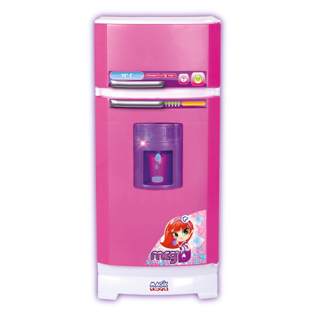 Mini Geladeira Infantil Cozinha Magic Toys Completa Linda R 178 Mini Geladeira Infantil Cozinha Magic Toys Completa Linda R 178