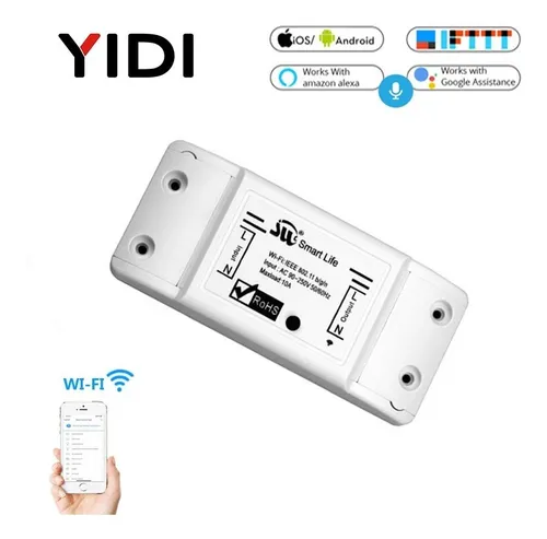Mini Interruptor Wifi Automação Similar Sonoff