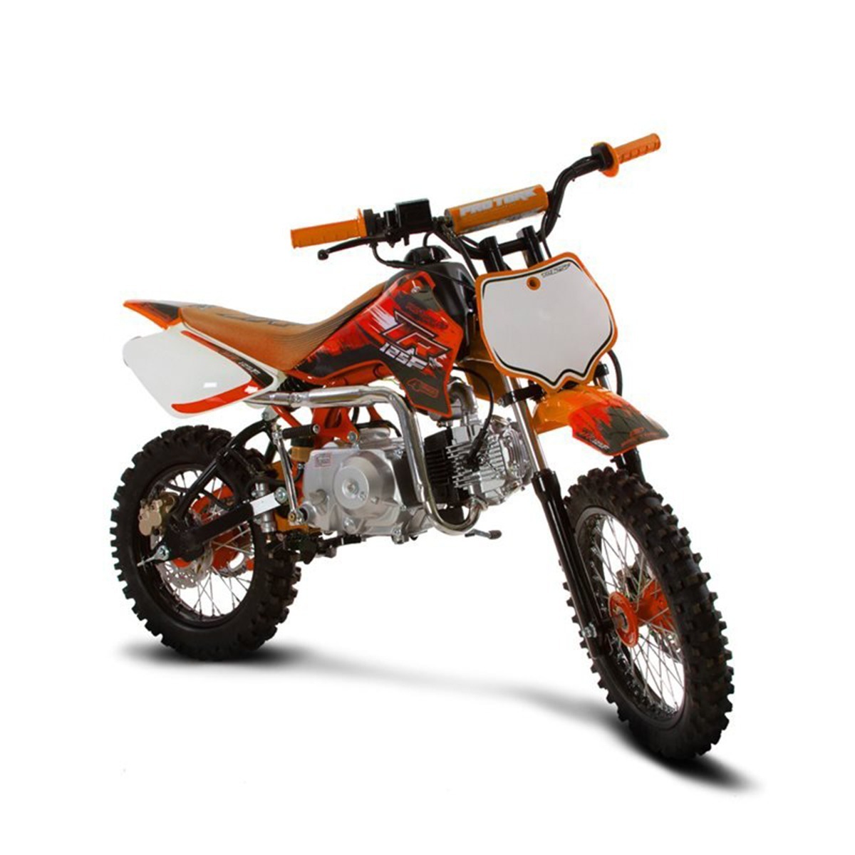  Mini  Moto  Infantil 125cc  Pro Tork Tr 125f Laranja Aro 14 