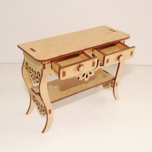 Miniatura Aparador Provençal Duas Gavetas Mdf R$ 17,99 em Mercado Livre Artesanato De Palha Historia ~ Miniatura Aparador Provençal Duas Gavetas Mdf R$ 17,99 em Mercado Livre