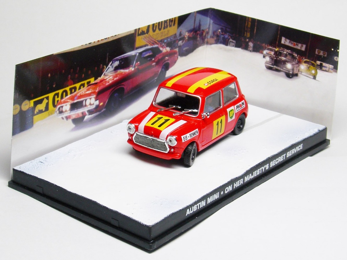 Miniatura Austin Mini Cooper Stock Car James Bond 007 Ed 71 R 69