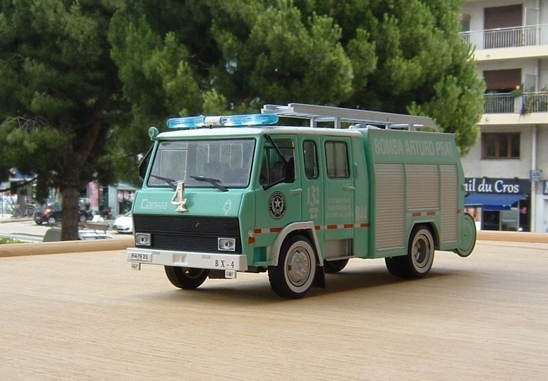 Miniatura Camión Bomberos Berliet 770. Bomba A. Prat Chile ...