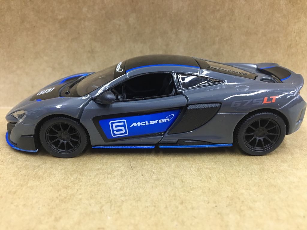 miniatura mclaren 675lt cinza r 29 99 em mercado livre