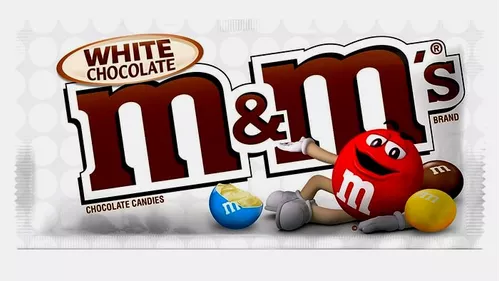 m&m's white chocolate / chocolate branco - importado dos eua