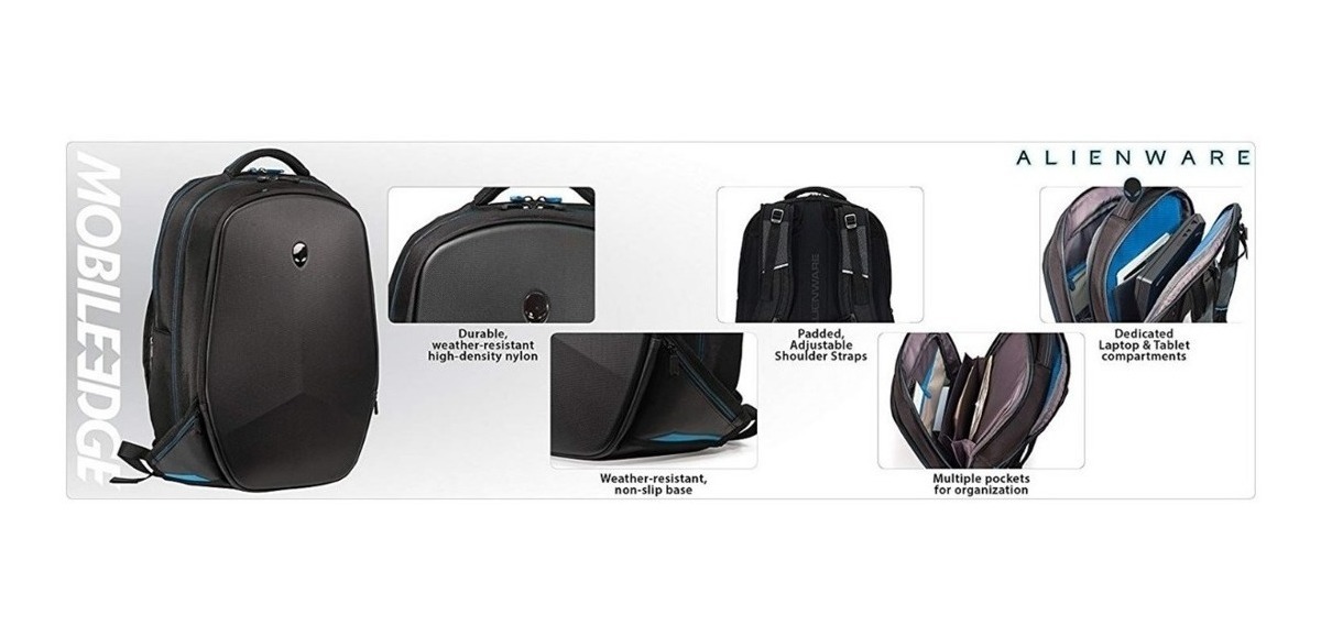 mochila alienware vindicator 17