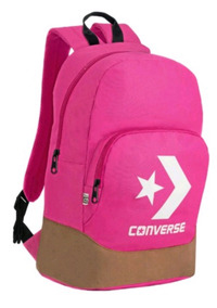 mochila converse rosa