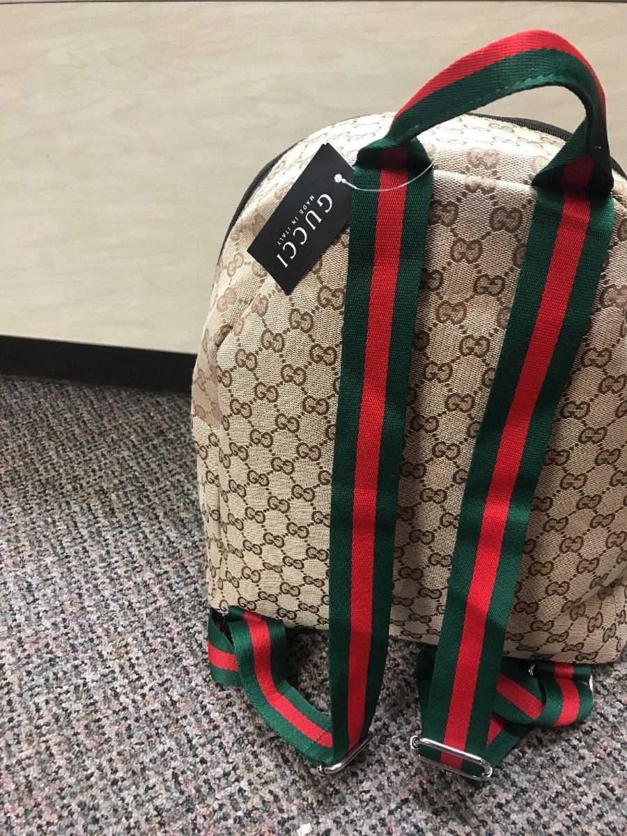 Mochila Gucci Louis Vuitton Versace - S/ 279,00 en Mercado Libre