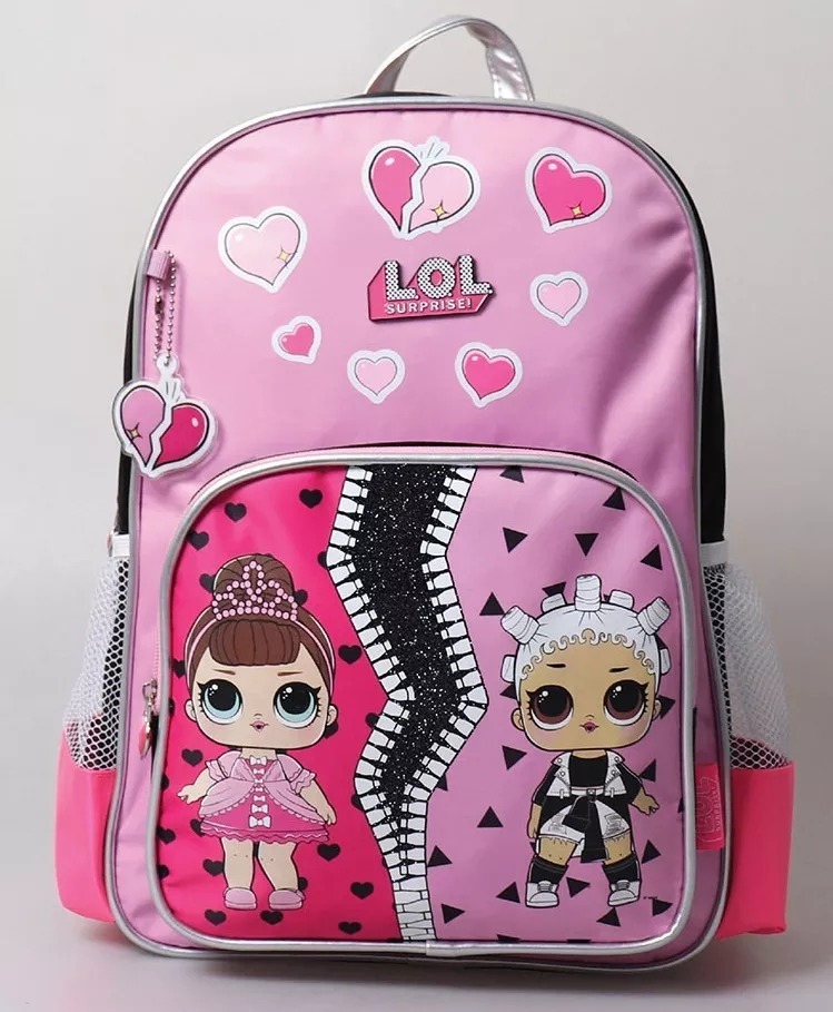mochila lol surpise espalda