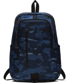 Soleday Access All Backpack Azul Mochila Nike Camuflada W92HIEYD