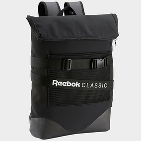 mochila reebok classic dorados