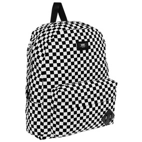 mochila vans negra y blanca cuadros mochila vans negra y blanca cuadros