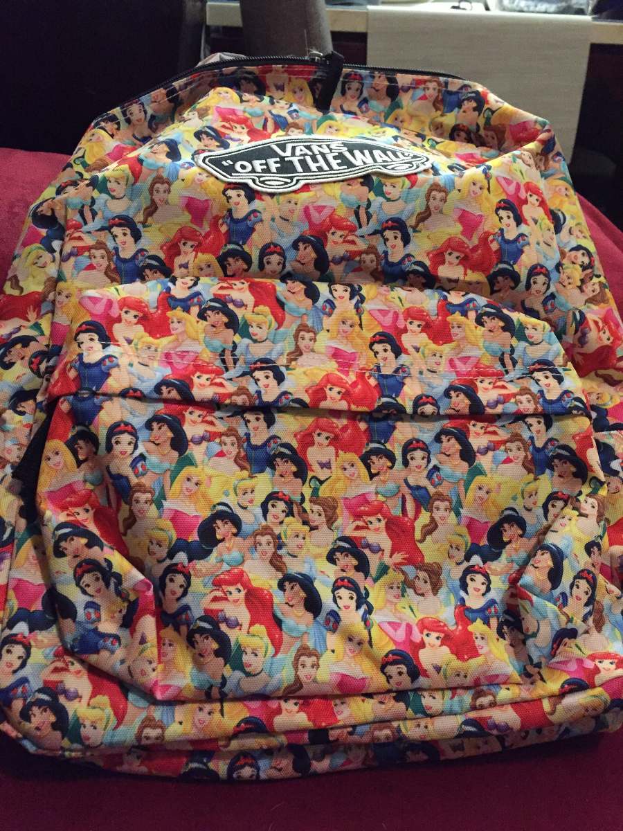 mochila vans princesas disney mochila vans princesas disney