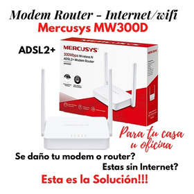 Modem Router Mercusys Mw300d Internet Wifi 