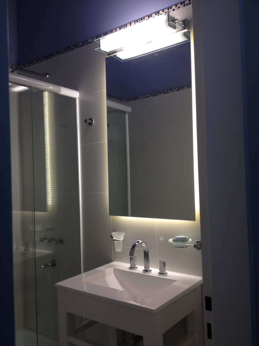 Luces Para Espejos De Baño | Moderno Espejo Para Bano Con Luces Led Leddeco 5 980 00 En Luces Para Espejos De Baño | Moderno Espejo Para Bano Con Luces Led Leddeco 5 980 00 En