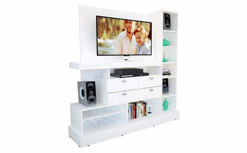 Modular Rack Tv Blanco Mueble De Comedor Envío Gratis - $ 4.615,00 ... Modular Rack Tv Blanco Mueble De Comedor Envío Gratis - $ 4.615,00 ...