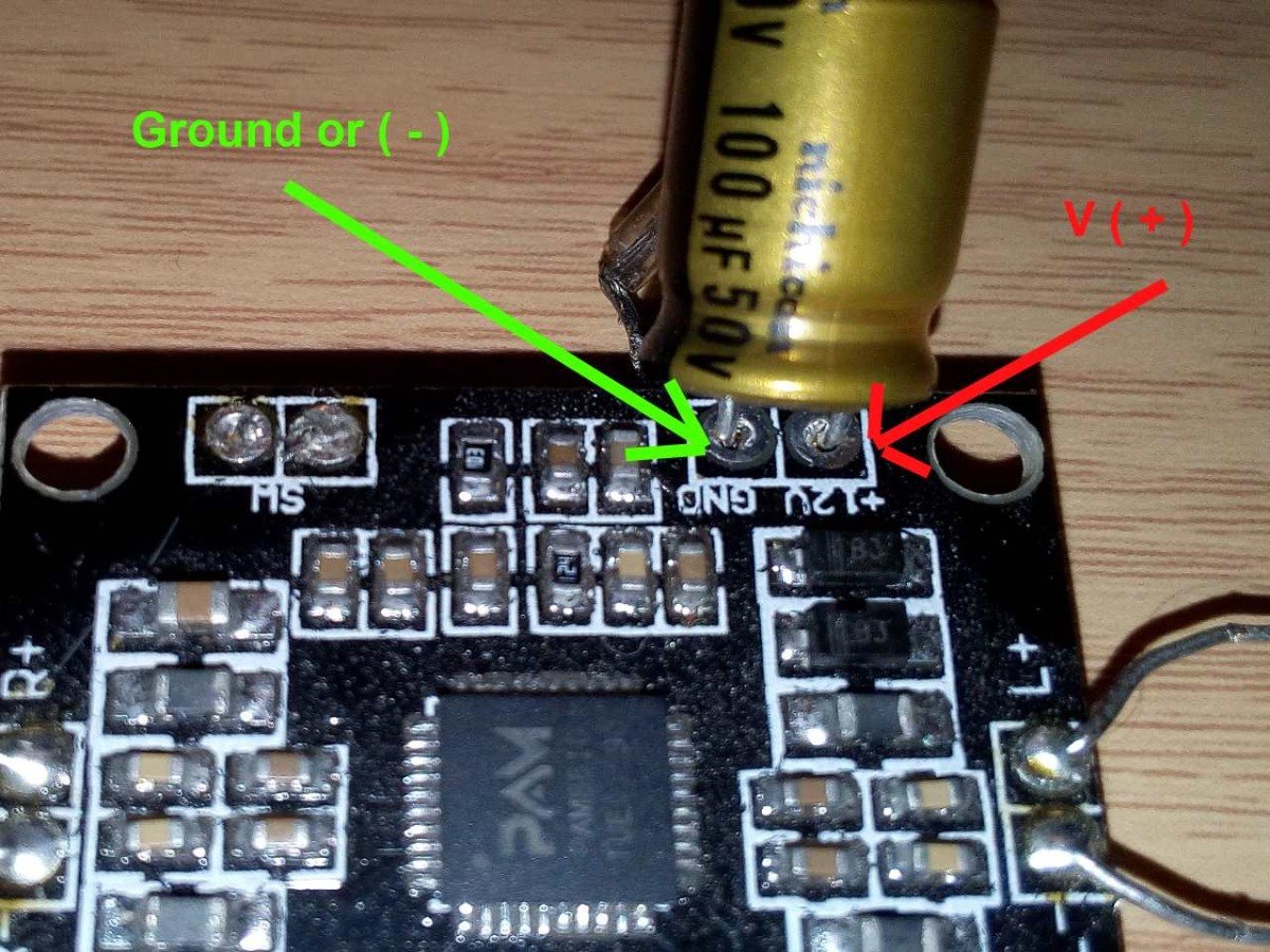 Modulo Amplificador Pam8610 2x15w 9v A 12v Clased+ Cap ... dual 12v power schematic wiring diagram 
