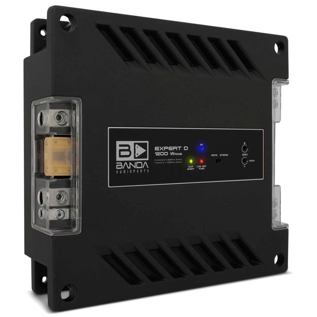 Modulo Banda 1200w Rms 2 Canais 600w Rms 2 Ohms Expert D - R$ 453,90 em