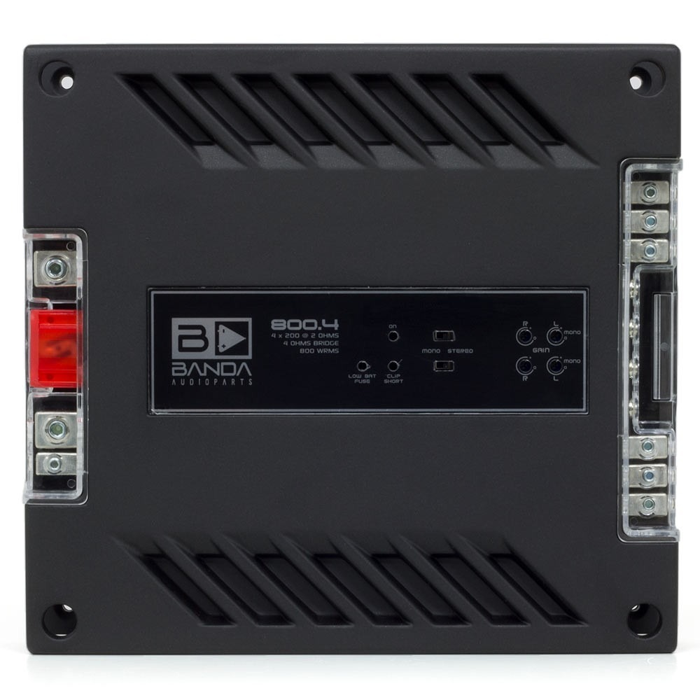 Módulo Banda 8.4d 800w Rms 2 Ohms Amplificador Digital 800.4 - R$ 449