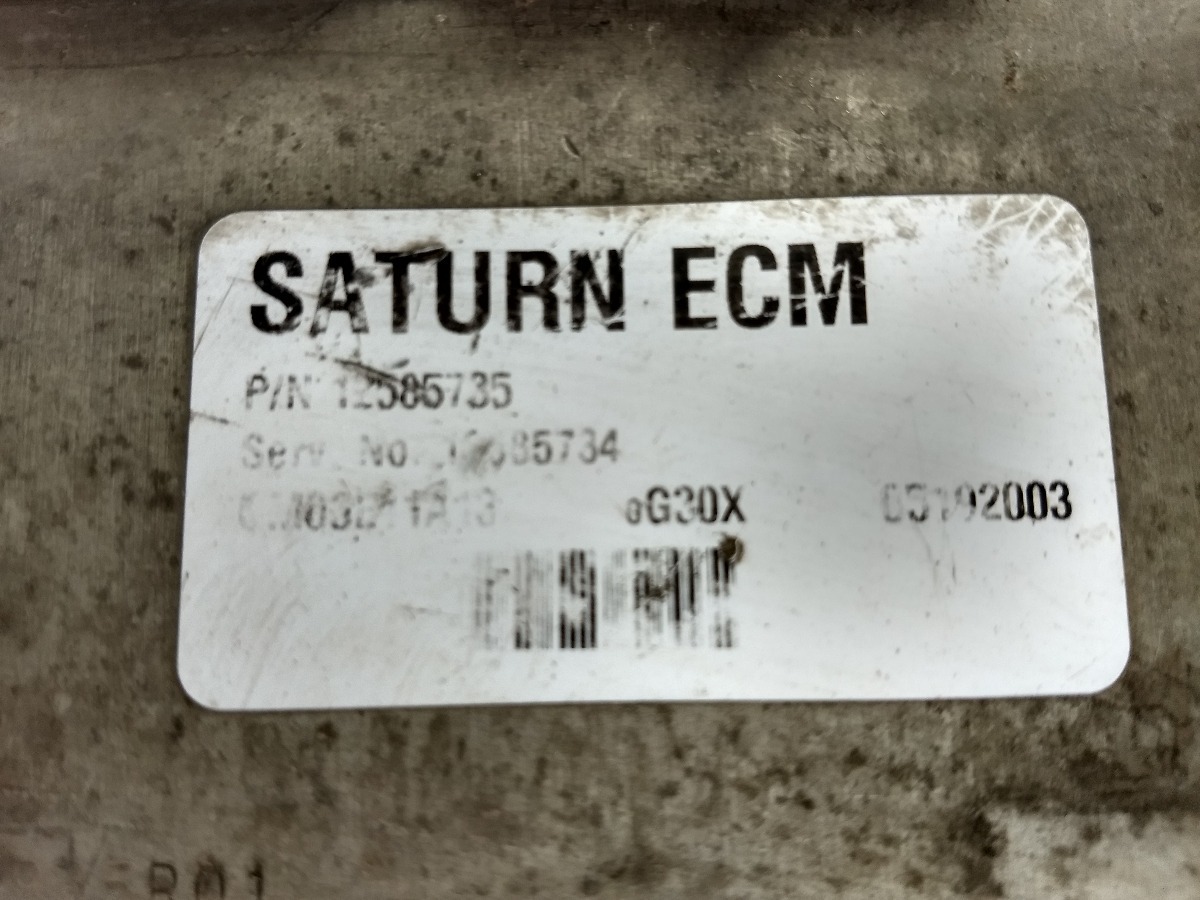 2003 Saturn Ion ECU 12585735
