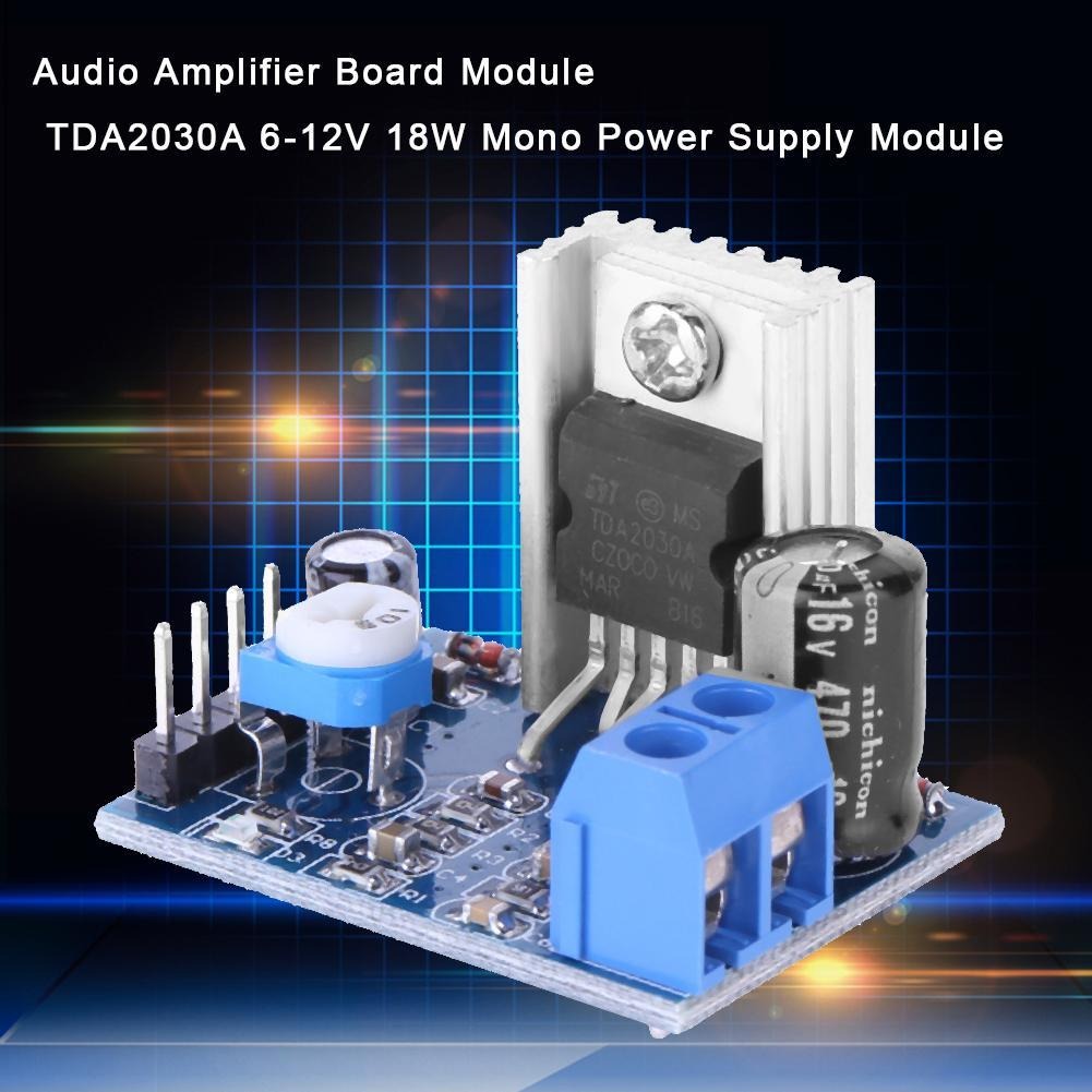 Placa del módulo Amplificador Audio TDA2030A 18W 5-12V