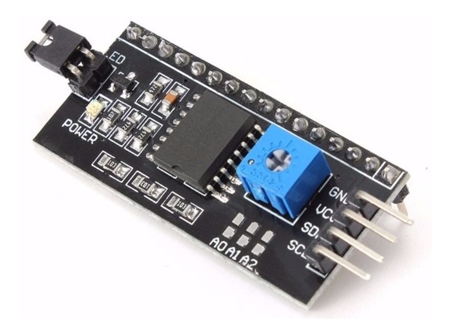 Modulo I2c Para Lcd Módulo Serial I2c Para Display Lcd 16x2 /20x4 Arduino/outros - R$ 23,18