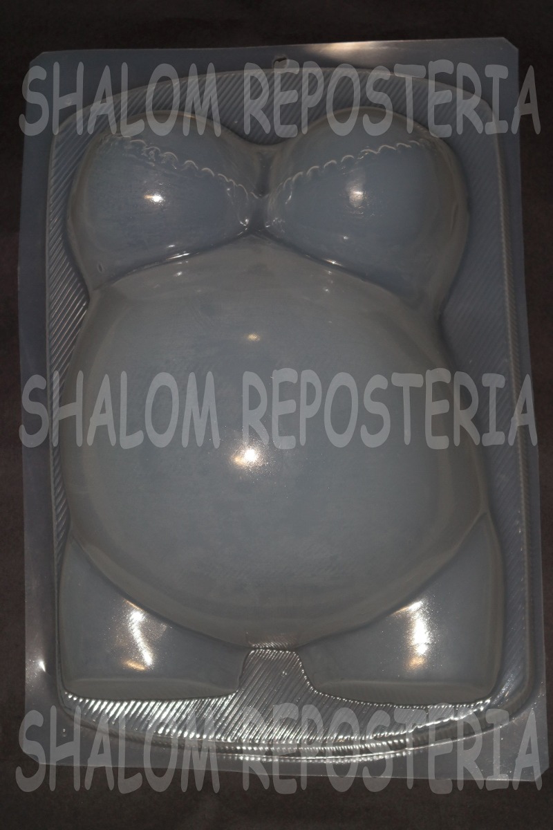 Molde Jumbo Para Gelatina De Mujer Embarazada Baby Shower
