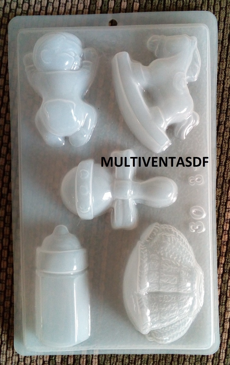 Molde Para Gelatina Figura Baby Shower Miniatura
