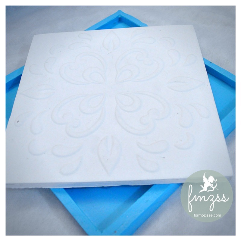 Molde Para Gesso 3d Em Silicone Arabesco 3 20x20 R 49 90 Em