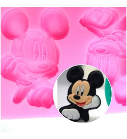 X2 Silicona Cabeza Pasta Fondan Goma Mickey Porcelana Molde zMSUVp