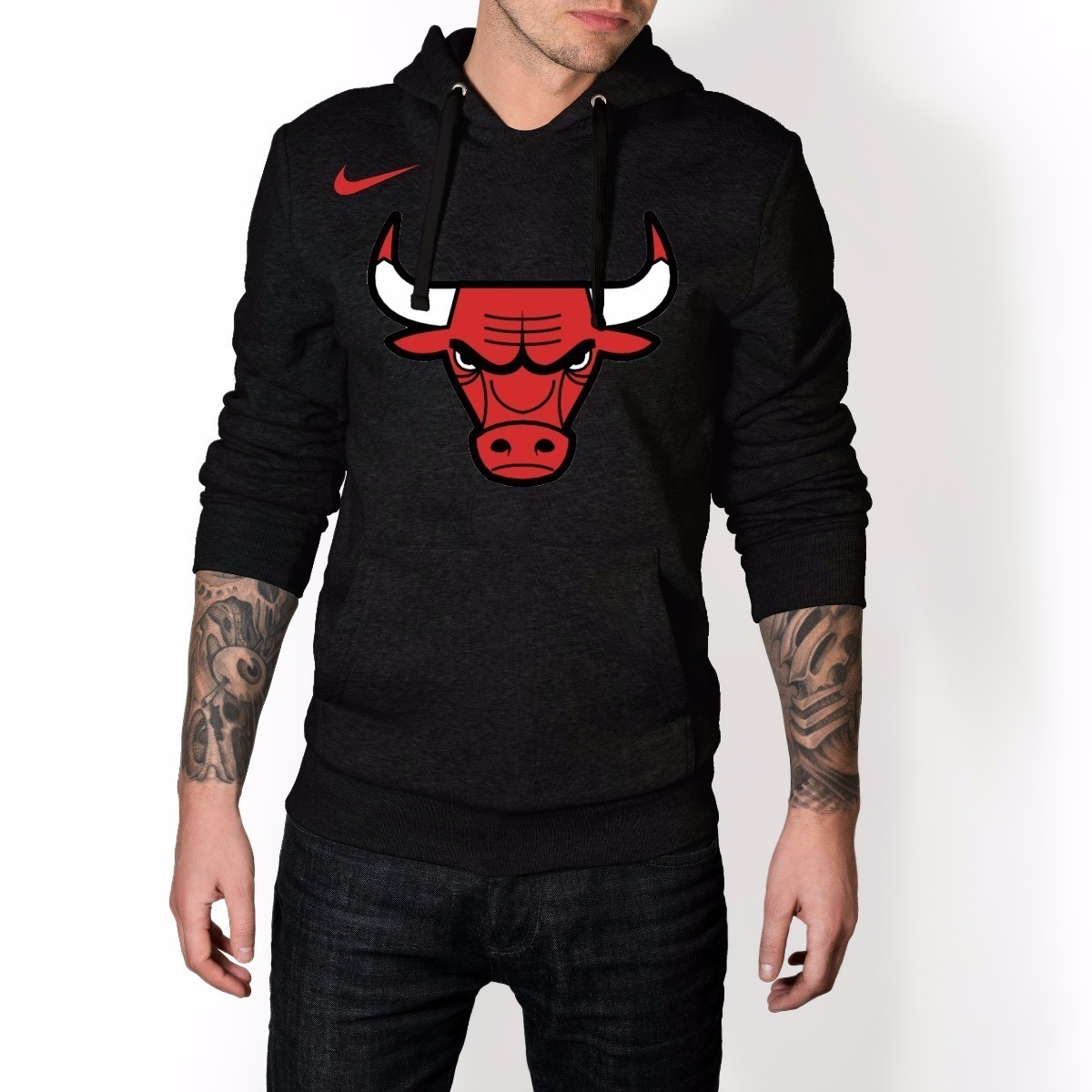 blusa de frio masculina chicago bulls
