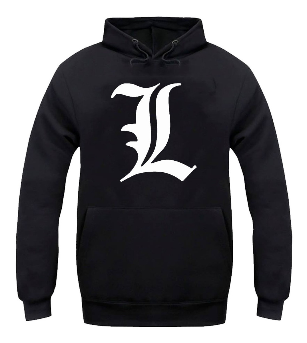 Moletom Canguru L Death Note Blusa De Frio Agasalho Casaco - R$ 59,99 em Mercado Livre