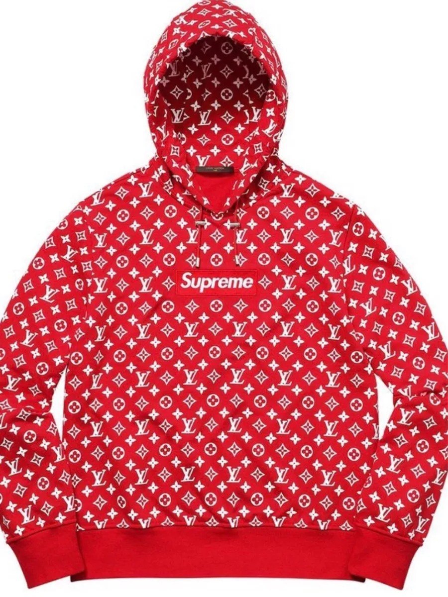 Moletom Casaco Louis Vuitton Supreme Masculino/ Feminino - R$ 350,00 em Mercado Livre