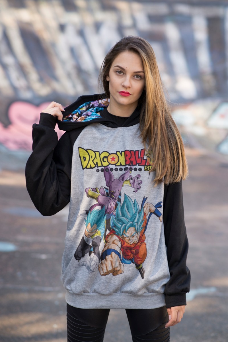 moletom dragon ball mercado livre