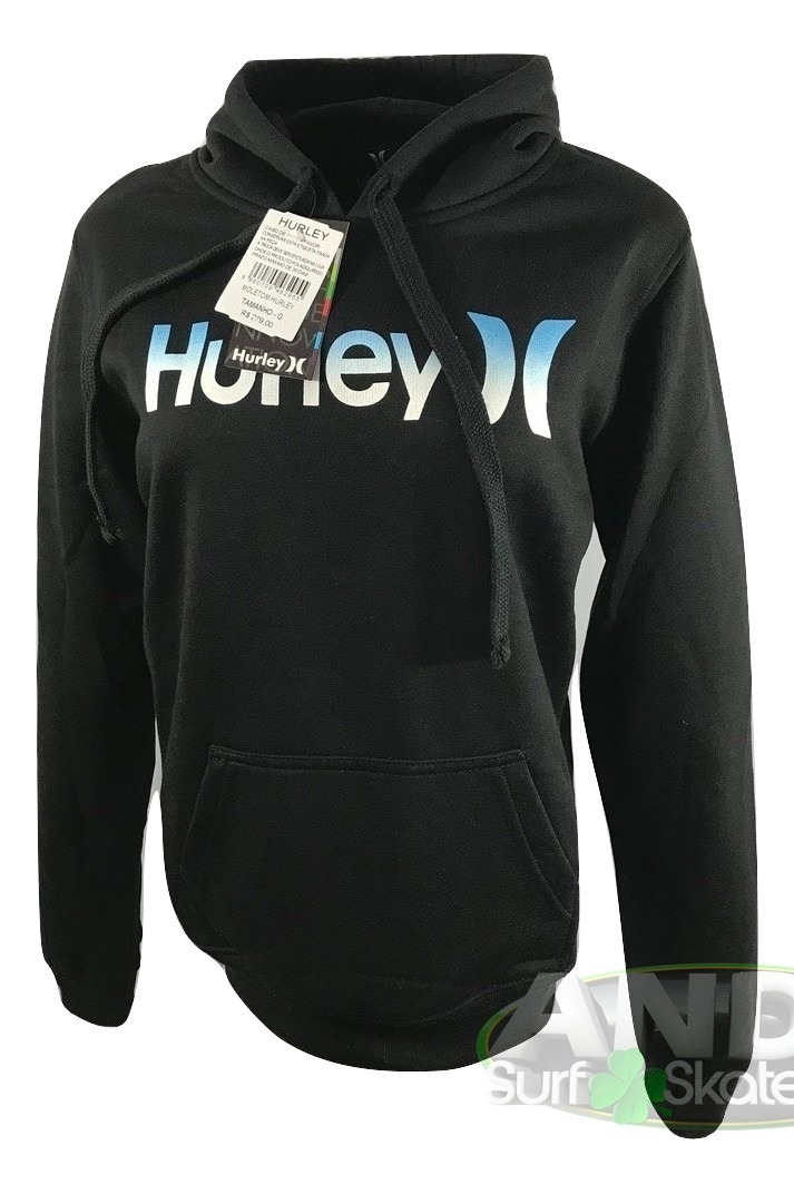Moletom Feminino Canguru Preto Hurley Oakley E Outras 18 - R$ 139,90 em Mercado Livre