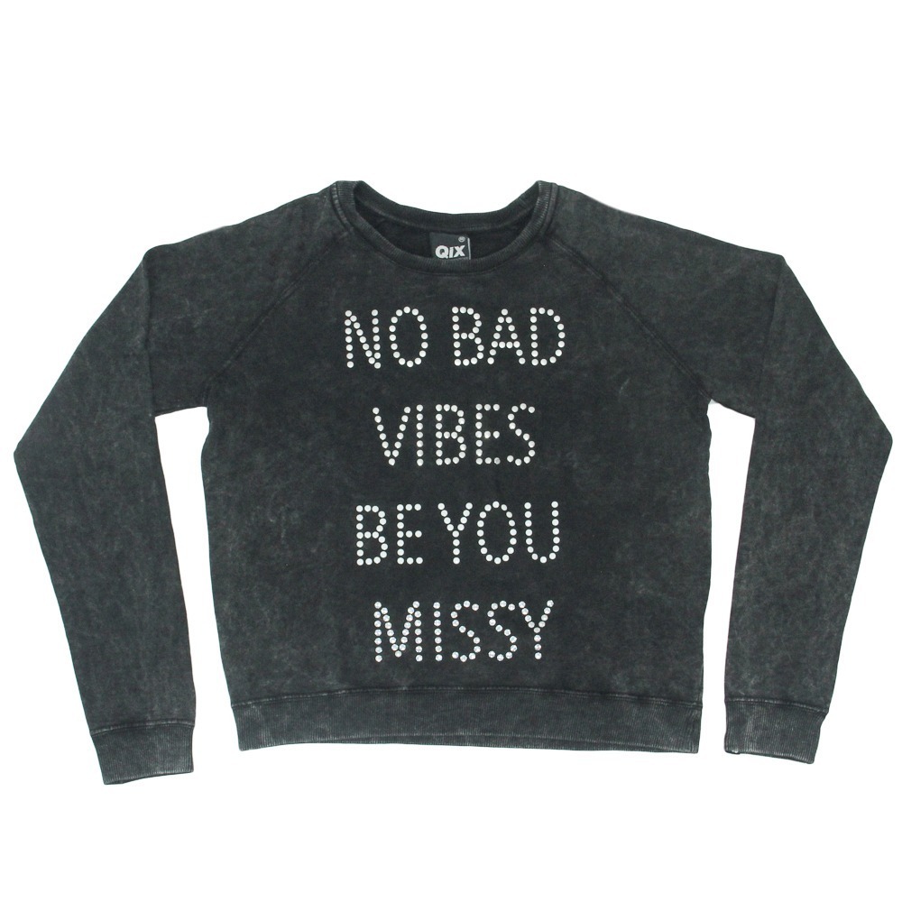 Moletom Feminino Qix Missy Careca Fashion Original Detalhes - R$ 156,00 em Mercado Livre