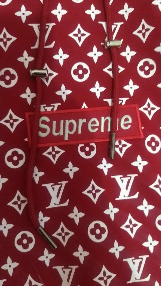 Moletom: Supreme X Louis Vuitton - R$ 260,00 em Mercado Livre