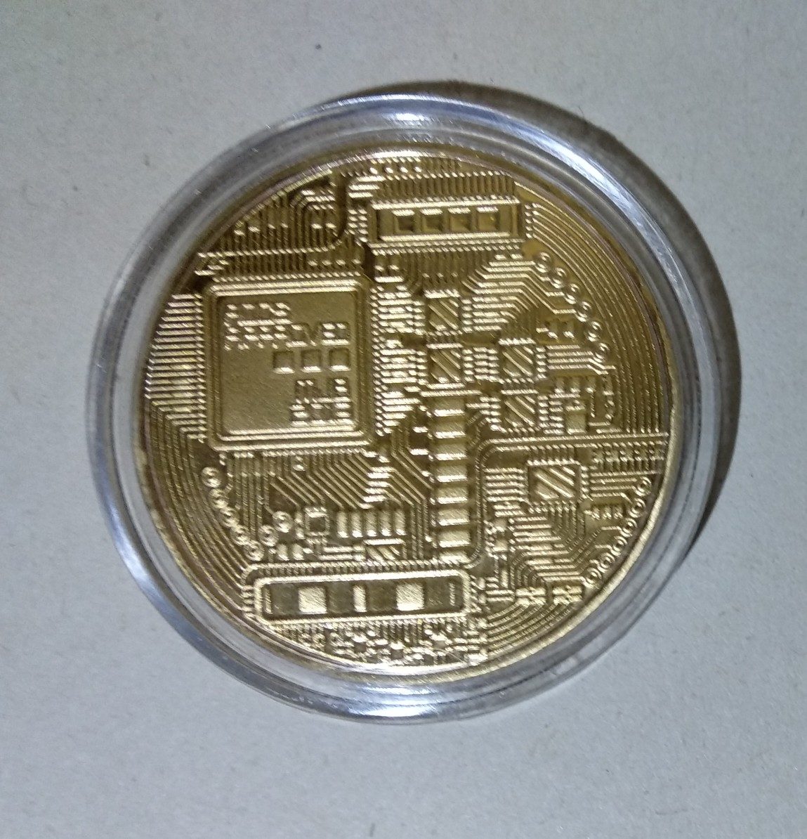 Moneda Bitcoin - U$S 9,99 en Mercado Libre