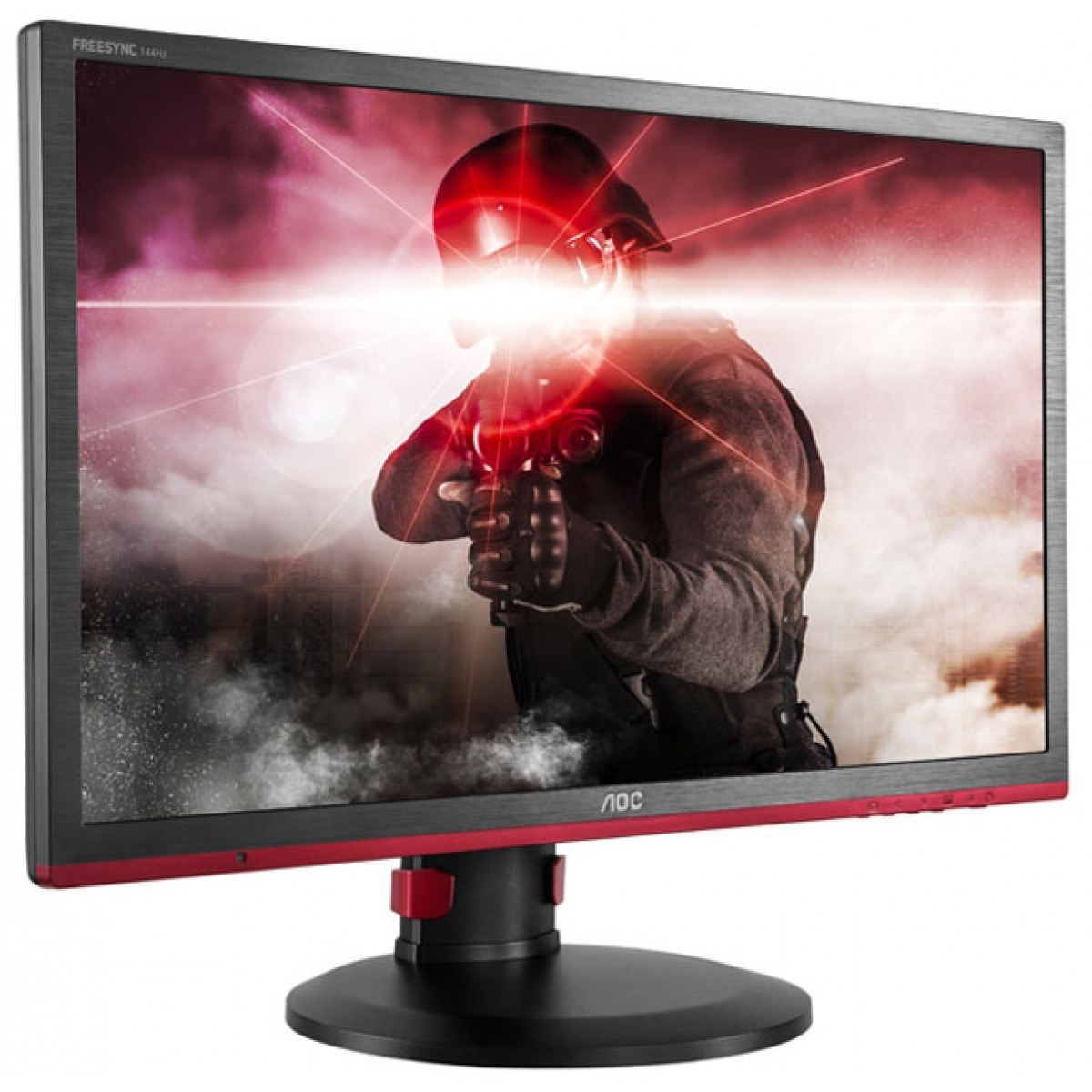 Monitor Gaming Aoc Led 24 Full Hd 144hz 1ms G2460pqu Gamer - R$ 1.399