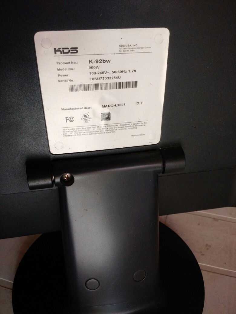 KDS 92BW WINDOWS 8 DRIVER KDS 92BW DOWNLOAD DRIVER