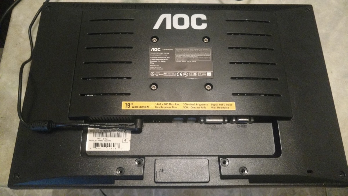 AOC 193FWK WINDOWS 7 X64 DRIVER