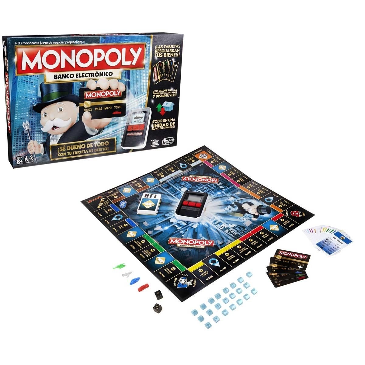 MUNDO MANIAS | Monopoly Banco Electronico Juego De Mesa ...