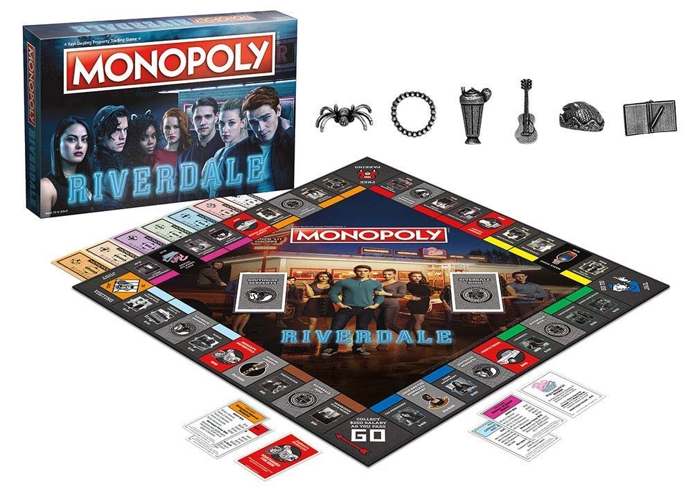 Monopoly Edición Riverdale Colección Juego De Mesa Hasbro ...