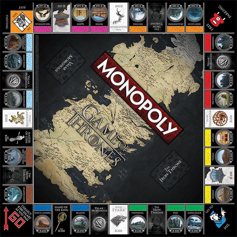 Monopoly Game Of Thrones Juego De Mesa - $ 1,600.00 en ...