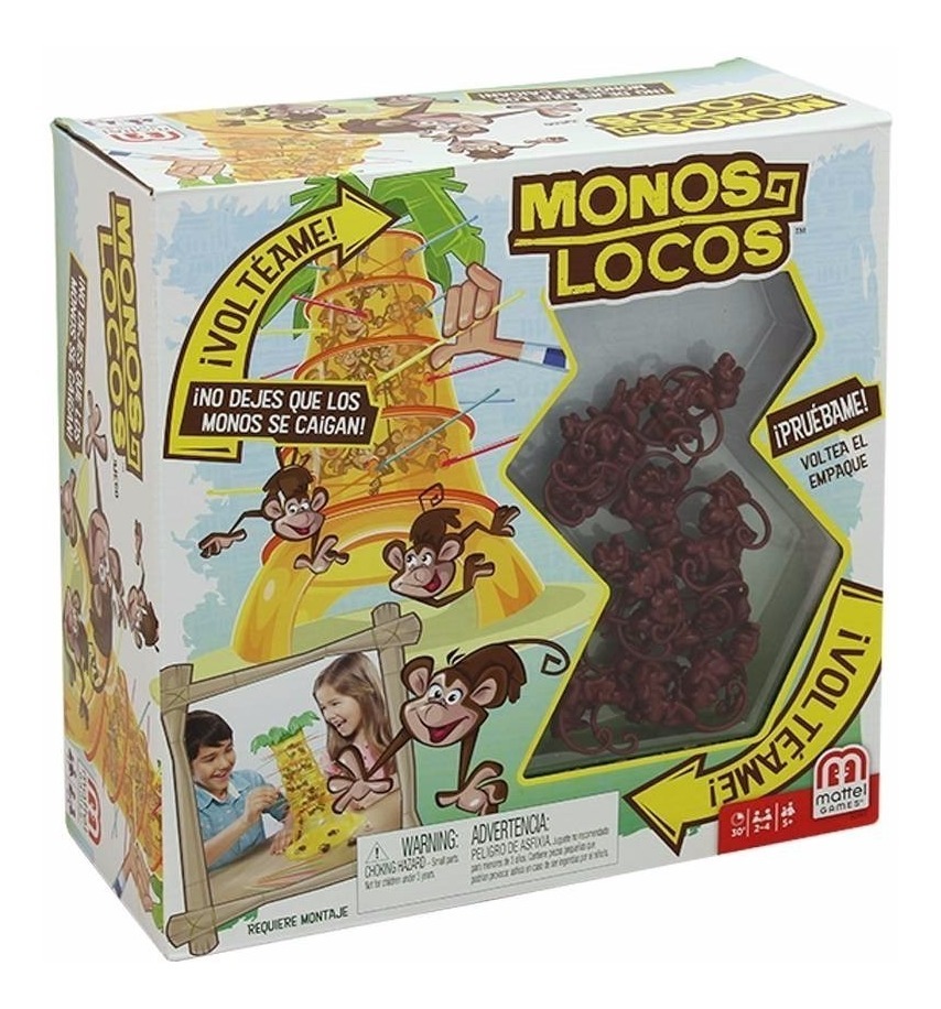 Monos Locos Juego De Mesa Mattel Games - $ 562.00 en ...