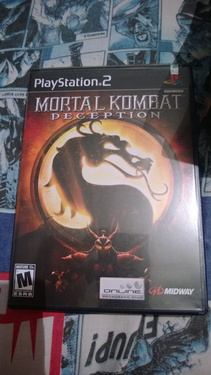 Mortal Kombat Deception Ps2 - $ 250.00 en Mercado Libre