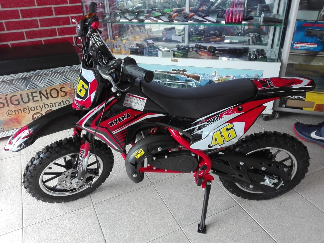 Moto Cross Mini A Gasolina Para Niños Cros Mas Grande U